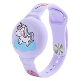 AYNKH Pulsera GPS Niños Localizador para Airtag Pulsera de Silicona Pulsera Impermeable para Airtag Ajustables Ocultos para Apple Air Tag Holder para Niños, Niños Pequeños
