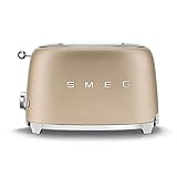 SMEG TOASTER 2X2 50´STYLE CHAMPAGNE TSF01CHMEU