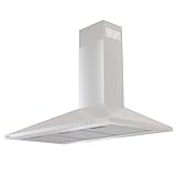 CIARRA CBCS9201 Campana Extractora 90cm 370m³/h -3 Velocidades Clase A -Recirculación - Acero Inox