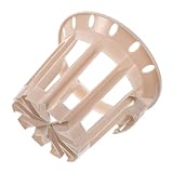 Cabilock escurridor de fregona Cesta de Drenaje del Cubo de Fregar Cesta exprimidora para Cubo de fregona Cubo para fregona con Drenaje de Agua Cubo de fregona giratoria el plastico Beige
