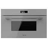 Cecotec Horno Microondas Integrable 60x45cm Bolero Hexa MW703800 Glass Grey. 1450W, 34L de Capacidad, Función Microondas, Modo Grill, Defrost, Auto Menú, Speed cooking, Electronic Timer