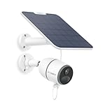 Reolink 4K 8MP Cámara Vigilancia WiFi Exterior Solar, Cámaras de Vigilancia sin Cables 3G/4G LTE, Visión Nocturna, Batería Extraíble, Detección de AI y PIR, Audio de 2 Vias, Go Ultra + Panel Solar 6W