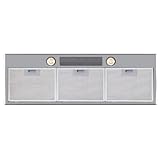 Campana Grupo Filtrante 79,2cm 820 m³/h 65dB CATA GL75 X/D 4 Niveles Extracción Clase A COD. 02031302 Inox