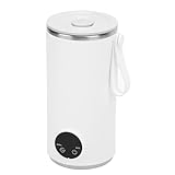 Hervidor Eléctrico de Viaje Inalámbrico 6000mah Recargable Portátil Mini Hervidor de Camping 400ML Hervidores Eléctricos de Acero Inoxidable 4 Engranajes Caldera de Agua Caliente