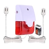 Detector de Fugas de Agua con sonda Doble, Cable de 5 m por sonda, Sensor de Agua acústico y Visual Ajustable de 120 dB como máximo