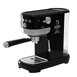 Cafetera Espresso Gala Slender 1350W – 20 Bares de Presión, Depósito 1.3L, Café Molido y Monodosis, Boquilla Vaporizadora, Diseño Compacto y Elegante