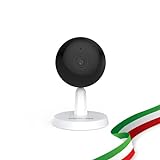Foscam X4 Cámara IP de interior WiFi Dual 4MP con audio integrado compatible con Alexa y Google Home color blanco