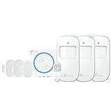 Nivian-Sistema de Alarma para Casa y Negocios Sin Cuotas Mensuales | Kit de Alarma WiFi con Control Remoto a través de App Tuya | Función SOS | Fácil Instalación Sin Cables