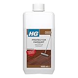 HG Abrillantador Protector para Suelos de Madera, Pule y Protege Suelos de Parquet Natural - 1 litro (200100130)