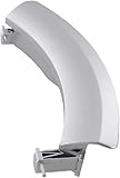 DEKAROX Tirador de puerta con ejes para Siemens 751791 00751791 para lavadora Carga frontal como iQ700 iQ790 iQ500 VarioPerfect S12 S14 S16 SuperSilence SuperSilence