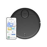 Xiaomi Robot Vacuum T12 - Robot Aspirador y friegasuelos con Sistema Inteligente de navegación láser (LDS), succión de 3500Pa, rutas de Limpieza en Zigzag, Negro (Versión ES + 3 años de garantía)