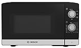 Bosch Serie 2 FFL020MS2B Microondas independiente, 44 x 26 cm, Acero inoxidable