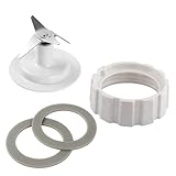 DEMULAX Kit de Accesorios de Repuesto de Cuchillas con Tapa de Base de Jarra y Junta tórica for licuadora Hamilton Beach Cuchilla de Tapa de licuadora