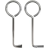 4BAOHUI Juego de 2 llaves profesionales para abrir prácticamente cualquier puerta, llave universal para puertas de habitaciones, abridor de puerta para cerraduras de barba de colores