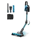 Cecotec Aspirador Escoba sin Cable 3 en 1 Conga Rockstar 350 Longlife Flex. 215 W, 12 kPa, 60 Minutos de Autonomía, Cepillo Jalisco, Depósito de 500 ml, Ciclón Paralelo, Tubo Flexible