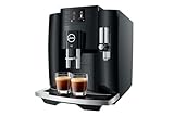 jura Cafetera superautomática E8 Piano Black, 1450 W, 1.9l, 15 Bar, 2 Tazas, Capacidad café 280g, Negro