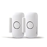 SCS Sentinel - SAL0063 - Alarma con sensor de apertura de puertas y ventanas - DoorAlarm DUE (Juego de 2)