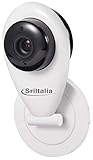 SriItalia Modelo SH032 - Cámara WiFi IP inalámbrica con Infrarrojos de 2,0 megapíxeles, HD IR Cut P2P, Soporte SD