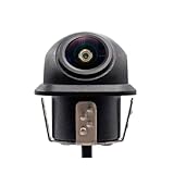 Cámara Aparcamiento Lente Ojo Pez 4K 180 Grados Visión Nocturna Full HD Vista Trasera Coche Cámara AHD 1080P Ojo Pez Cámara Aparcamiento para Vehículos Cámara Marcha Atrás(CVBS 720P)