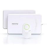 JABLOTRON Nanny BM-03 Baby Monitor Certificado - Monitor de respiración para bebés con 2 Almohadillas de sensores - Vigilar la respiración de su Hijo