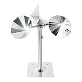 OFFO Ahuyenta Palomas,Palomas Ahuyentar para balcón,Reflexión de 360°,Ahuyentador Palomas Carpinteros con Base de Aluminio,Ahuyentador de Palomas para Fachada para Jardín,Balcón