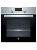 Balay 3HB2031X0 - Horno Eléctrico, 60x60 cm, Capacidad 66 L, Color Negro y Acero Inoxidable, 7 modos calentamiento / Aire 3D