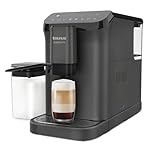 Taurus - Cafetera Accento Latte superautomática | 20 bares | Espresso y Latte | 1350w | 1.5L | Pantalla digital | Limpieza automática | 4 bebidas programables | Depósito de leche conectable