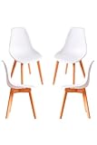 Regalos Miguel - Packs Sillas Comedor - Pack 4 Sillas Kelen - Blanco