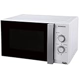 INFINITON MW-A25BG – Microondas, Blanco, 25 Litros, 900W, Función Grill 1000W, 9 programas