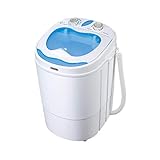 MESKO MS8053 Lavadora Centrifugadora Portátil, 3Kg lavado ropa, 1Kg Centrifugado, perfecta Camping, Caravanas y autocaravanas