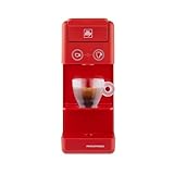 illy Cafè, Máquina de Café Y3.3 Roja Compatible con Cápsulas Iperespresso para Café Espresso y Americano