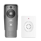 Videoportero Inteligente PNI House 910 WiFi HD, P2P, Control de Cerradura eléctrica, Inteligente con Otros Productos compatibles con Tuya