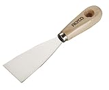 Alyco 196340 Espátula, Madera Acero, 40 mm