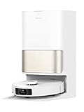 dreame L40 Ultra Robot Aspiradora y Fregasuelos, 11 000 Pa, Cepillo Lateral Extensible y Elevable, Mopa y Tabla de Lavar a 65 Celsius, Autolimpieza, Vaciado Automático, Recarga Automática