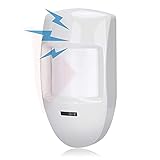 Vbestlife Detector de Movimiento PIR Dual con Cable de 12V, Alarma de Sensor infrarrojo, Alarma de Sistema de Seguridad para el hogar para Tiendas/hogares/Edificios de oficinas/fábricas.