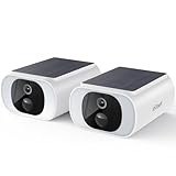ieGeek 2K Camara Vigilancia WiFi Exterior Solar, Cámara de Seguridad sin Cables con Panel Solar Integrado, Visión Nocturna en Color, WiFi 2.4GHz, PIR Movimiento Detección, Audio Bidireccional