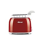 Girmi TP10 - Tostador, 750 W, plástico, rojo