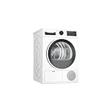 Bosch WQG241000 9kg A++ Wärmepumpentrockner, 60cm breit, AutoDry, Startzeitvorwahl, Großes LED Display, weiß