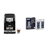 De'Longhi Magnifica S Ecam 22.110.B - Cafetera superautomática, 15 bares de presión, 13 programas ajustables, auto-limpieza + De'Longhi Ecodecalk - Mini descalcificador universal