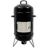 BBQ-Toro Barbacoa Ahumador 'Hickory' | Ø 46 cm | Barril de Parrilla | Horno para Ahumar | Barbacoa de Carbón | Multiusos