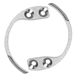 LEIBOCHAO Ganchos de Seguridad para Ropa 2 Piezas, Llave Antirrobo con Gancho Magnético, Desactivador de Alarmas Ropa, Material Acero Inoxidable, Accesorio para Tiendas Ropa