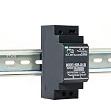 DEWIN Fuente de alimentación para riel DIN,DC 24V 1.5A 15W Transformador de Carril DIN,Fuente de Alimentación de Carril DIN, para Sistemas de Control de Automatización Industrial HDR-15-24