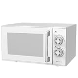 Grunkel MW-25SG Microondas, 25 Litros, 900W, 6 Niveles de Potencia, Color Blanco