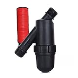 Filtro de anillas 3/4 para tubería 25 mm. Riego por Goteo. Capacidad Filtrado 120 Mesh. Sistema de Filtración para Agricultura. Filtro de Agua, Malla 120