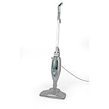 Petra PF01369VDE Limpiador a vapor - mopa de vapor vertical 14 en 1, vaporizador portátil, multiuso, sin productos químicos, higieniza suelos/alfombras/hogar, 350 ml, accesorios incluidos, 1300 W