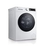 LG F4WT2009S3W - Lavadora Inverter, 9 kg, Sistema Dual Spray, 1400 rpm, Carga Frontal, Programa Super Rápido, Gran Capacidad con Fondo Reducido, Display LED, Serie 100, Color Blanco