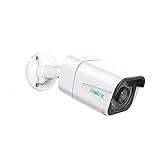 Reolink 4K 8MP Camara Vigilancia Exterior PoE con Detección de Personas/Vehículos/mascota, IP67 Impermeable, Alerta Inteligente,Camara de Seguridad con Ranura para Tarjeta SD, Lapso de Tiempo RLC-810A