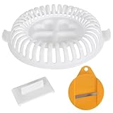 Zimoer Máquina para Hacer Patatas Fritas al Horno en Horno microondas, rebanadora de Patatas Fritas crujientes, Fruta de Manzana, Máquina para Hacer Chips sin Aceite para Patatas y Zanahorias