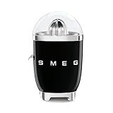SMEG CJF11BLEU Exprimidor de cítricos, Plastic, Black