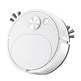 CosyCaya Aspiradoras AutomáTicas Carga USB Mini MáQuina de Limpieza Robot de Barrido Inteligente Aspiradoras,